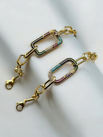 Colorful Chain Bracelets
