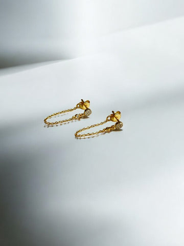 Golden Chain Earrings