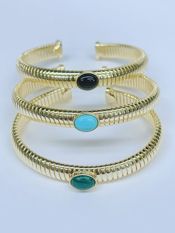 Serpentina 1 Stone Bangle