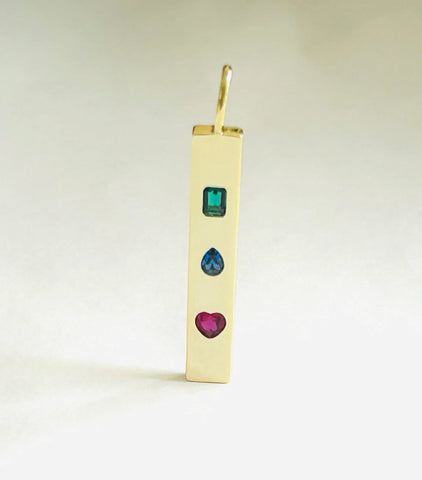 Gold Bar Charm