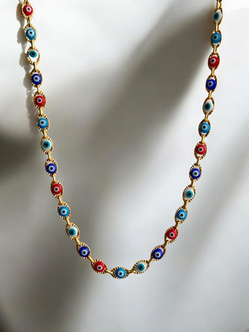 Evil Eyes Necklace