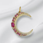 Pink Moon Charm