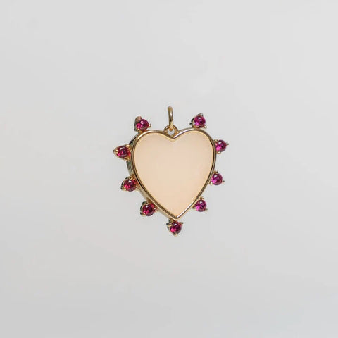 Pink Heart Charm