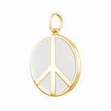Glass Peace Pendant