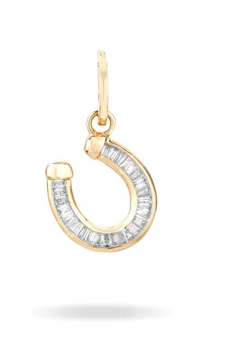 Baguette Horseshoe Charm