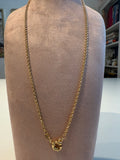 24” Round Closure Necklace